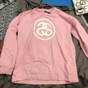 Stussy Pink Crewneck
